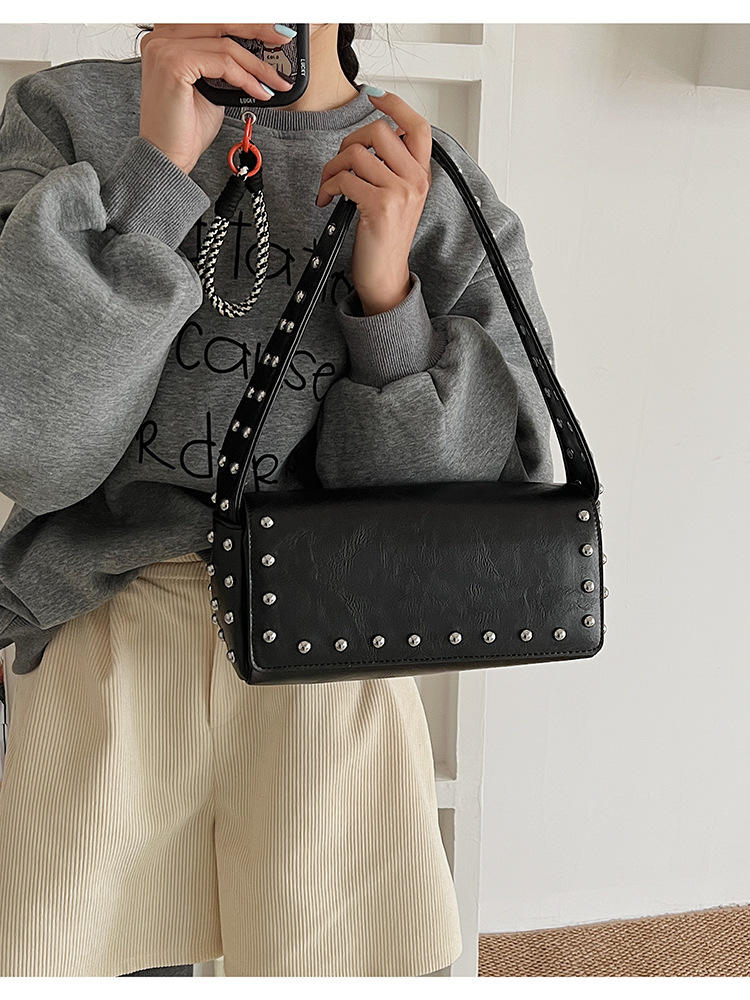 Velora Stud Shoulder Bag