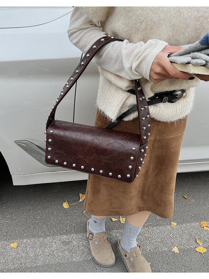 Velora Stud Shoulder Bag