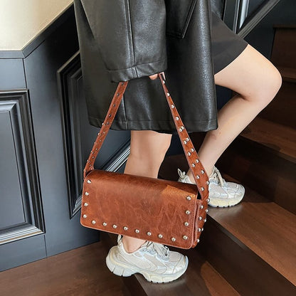 Velora Stud Shoulder Bag