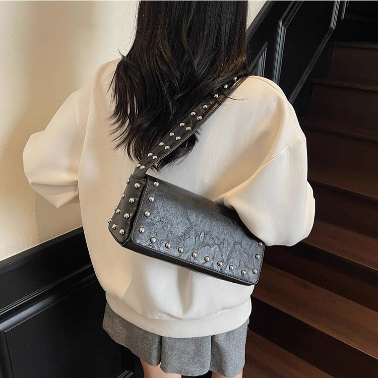 Velora Stud Shoulder Bag